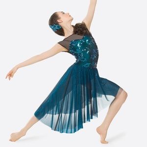 Revolution Dancewear ballet costume with hairpiece